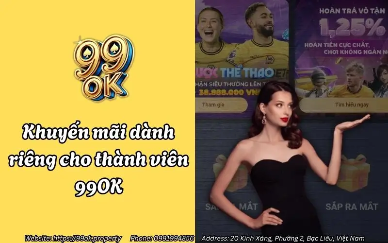 Xổ Số Mega 6/45 99OK - Cơ hội trở thành tỷ phú chỉ với một tấm vé 4 khuyen mai danh rieng cho thanh vien 99ok