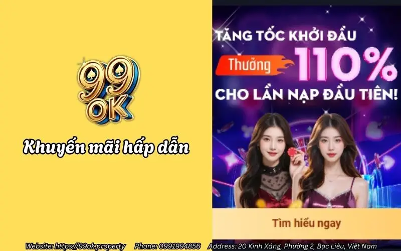 Bắn Cá Long Vương 99OK - Trải nghiệm game bắn cá đổi thưởng siêu hấp dẫn 4 khuyen mai hap dan